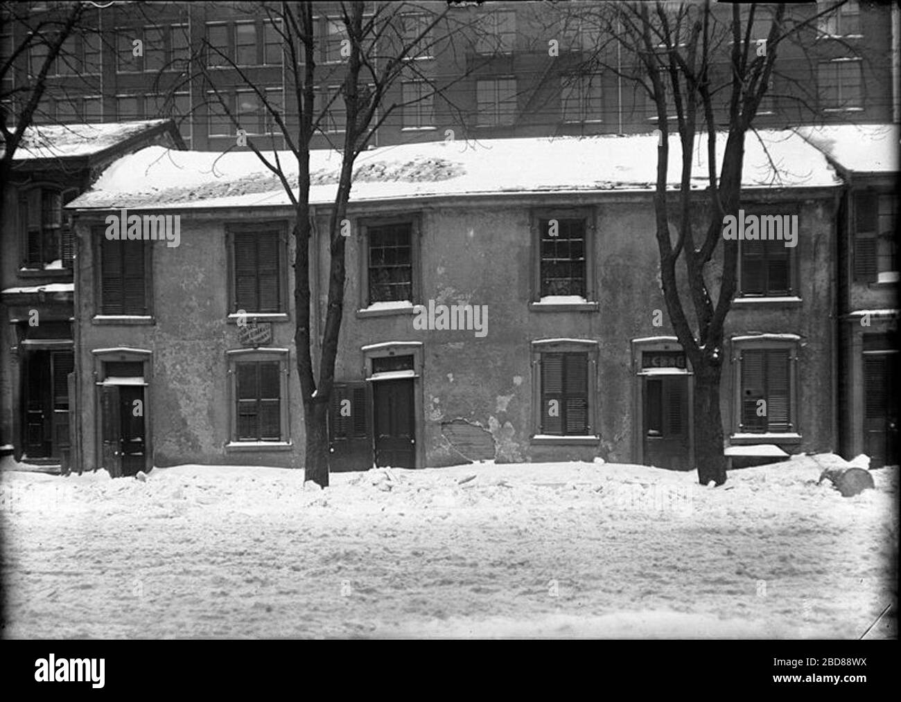 Old Houses 61 63 65 Terauley Street Eaton S Factory Buildings