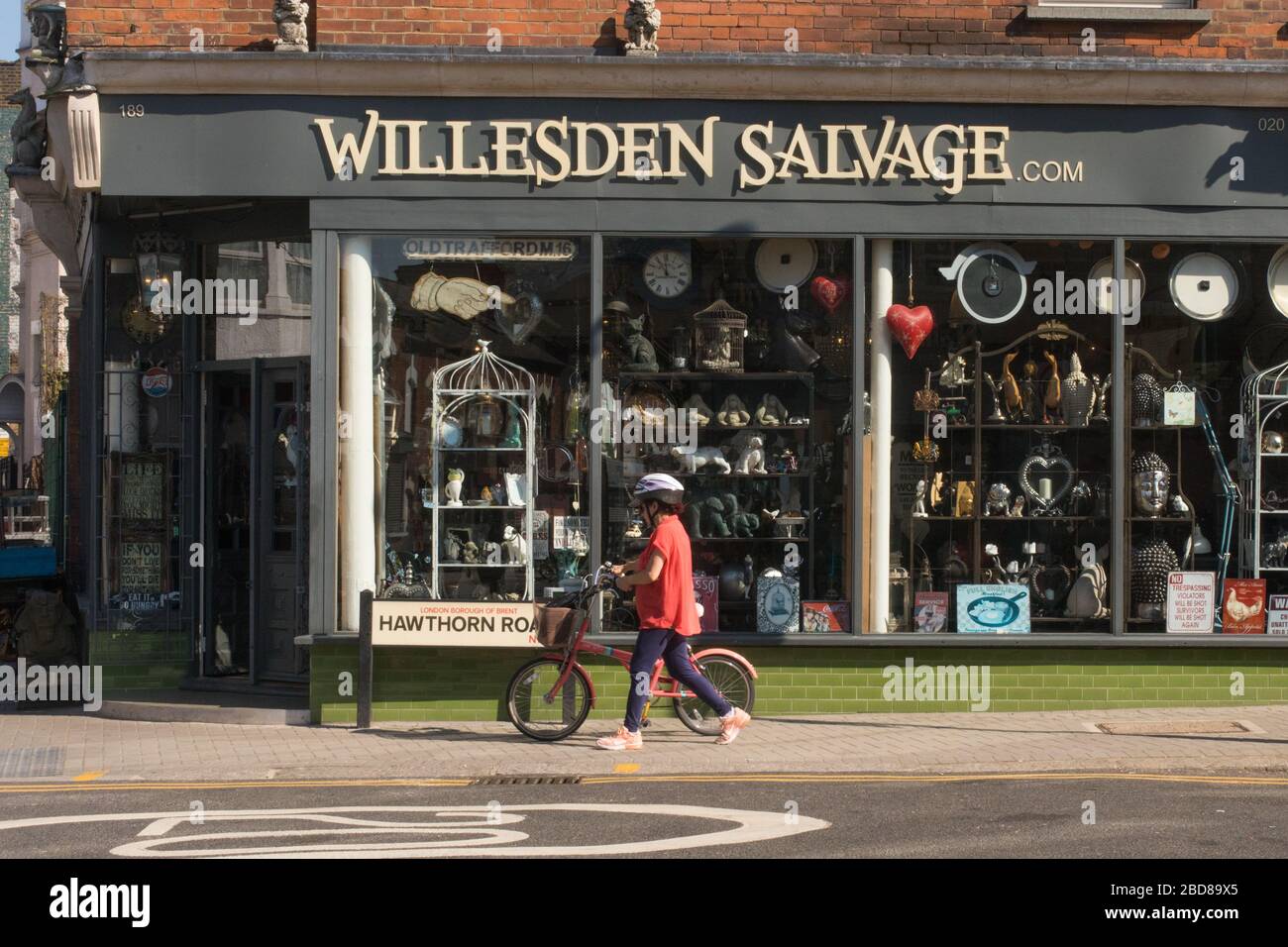 Willesden Salvage Stock Photo