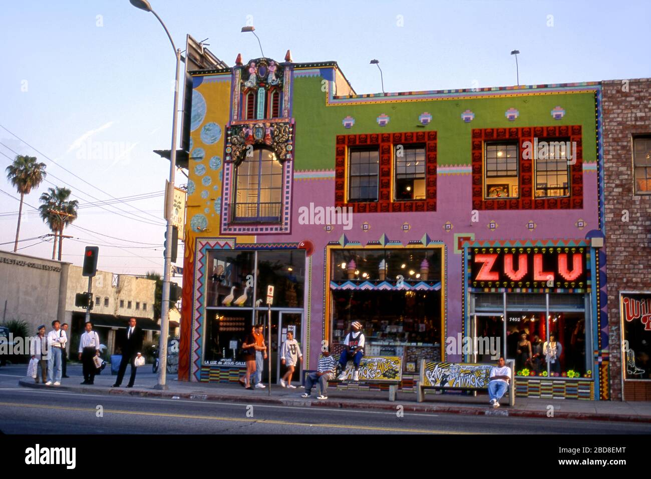 Melrose Avenue Hollywood Shopping High Resolution Stock Photography And Images Alamy