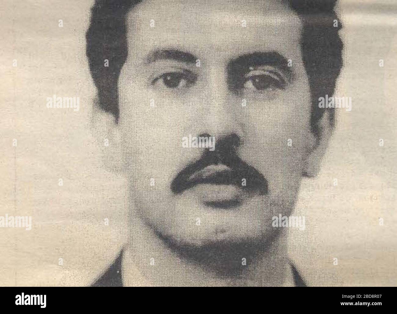 'Français : Smaïn Yefsah, journaliste algérien, mort en 1993; 19 October 1993; El Waten; D.R; ' Stock Photo