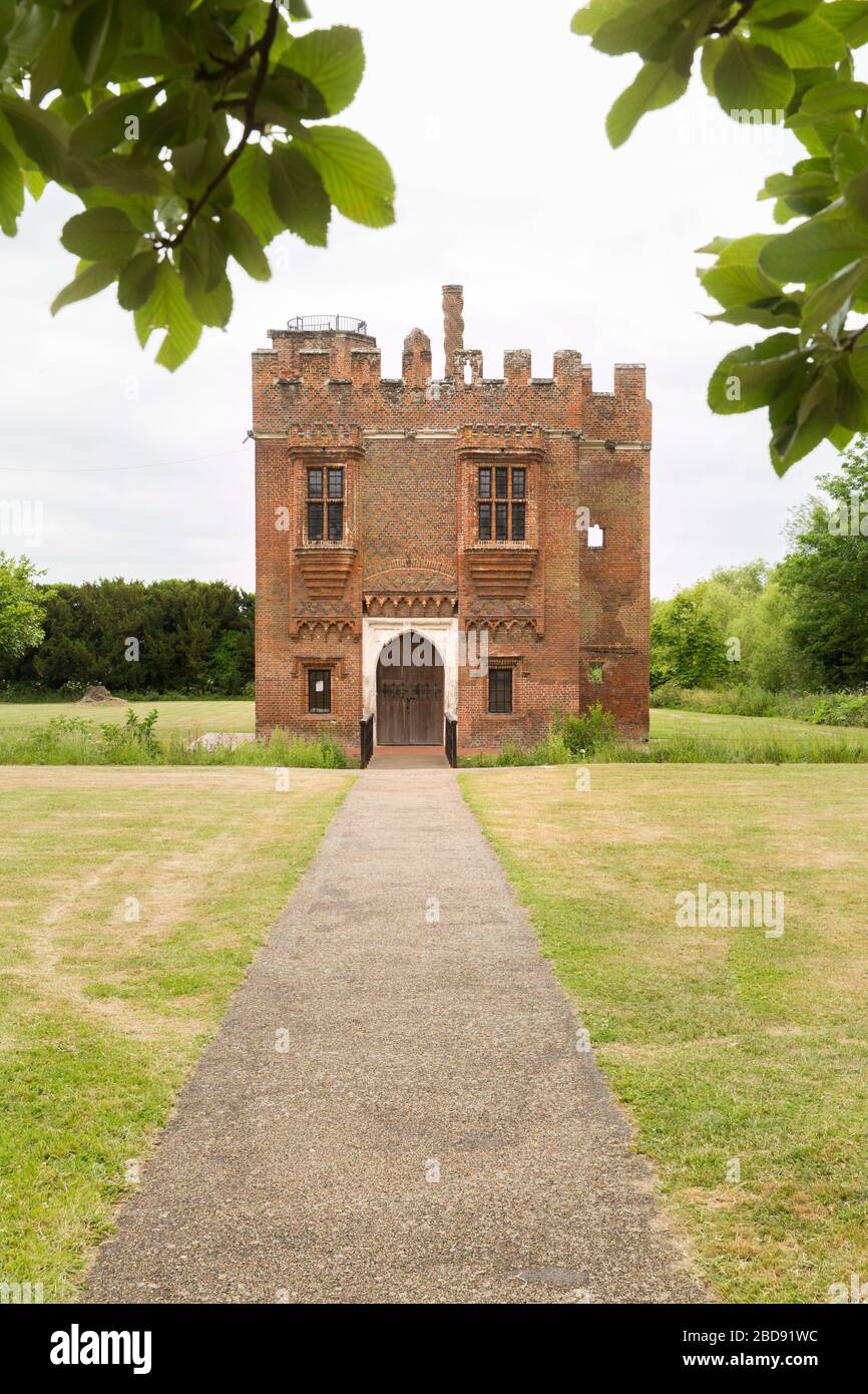 The Gatehouse is all that remains of the old Rye House, located in
