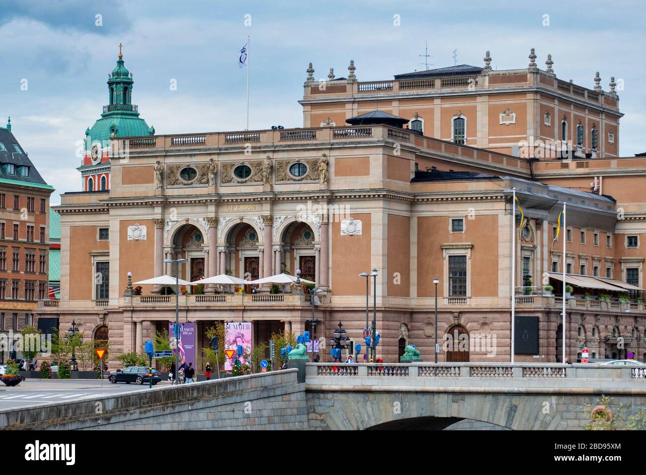 Royal Swedish Opera House in Stockholm, Sweden, Europe Stock Photo