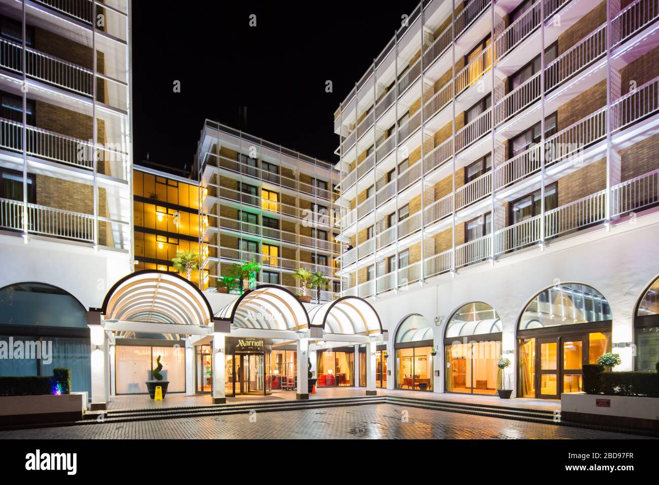London Marriott Hotel Regents Park Stock Photo