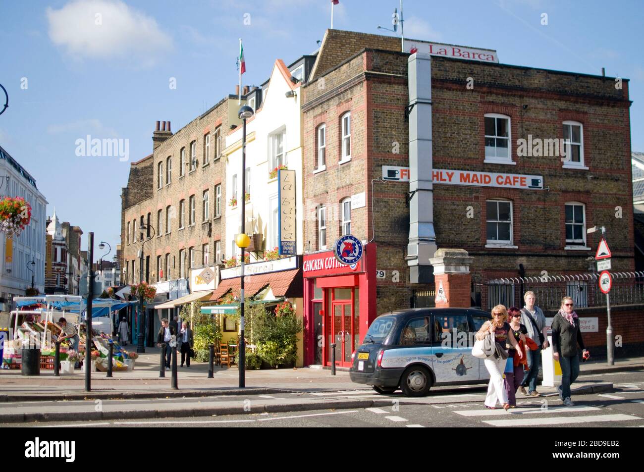 Lower Marsh, Waterloo September 2009 Stock Photo