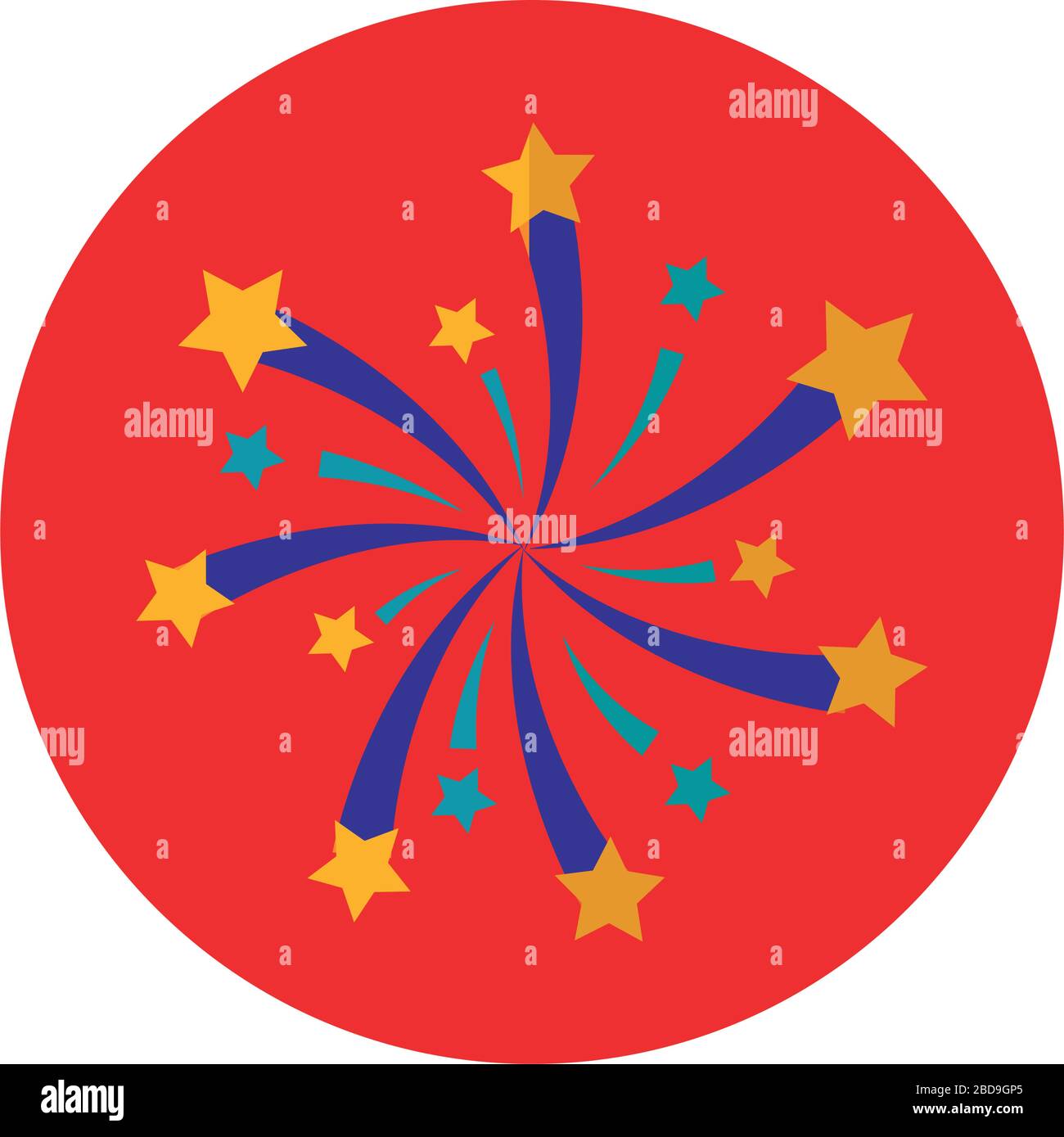 fireworks splash block and flat style Stock Vector Image & Art Alamy