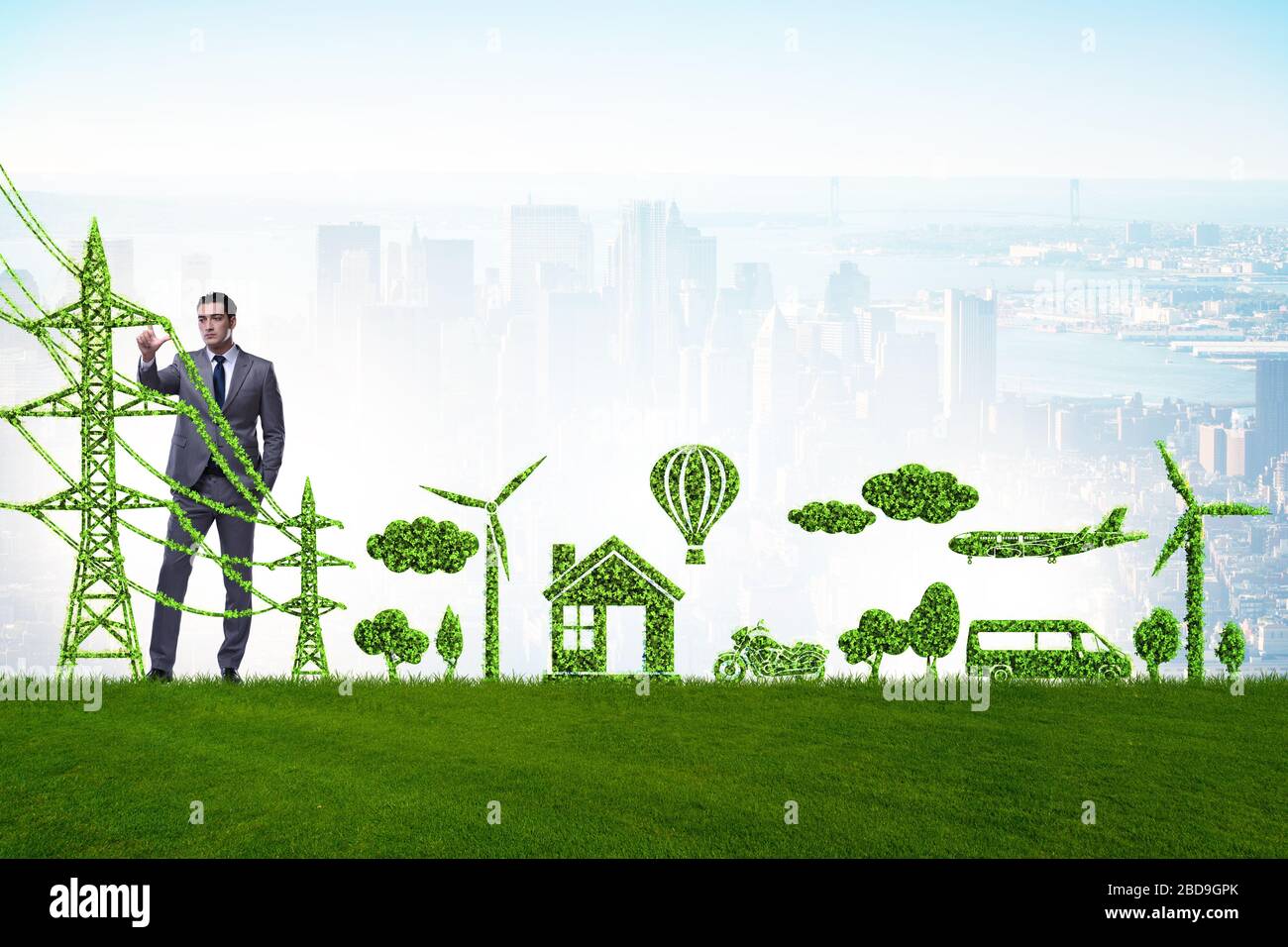 H2 ecology concept ecological hi-res stock photography and images - Alamy
