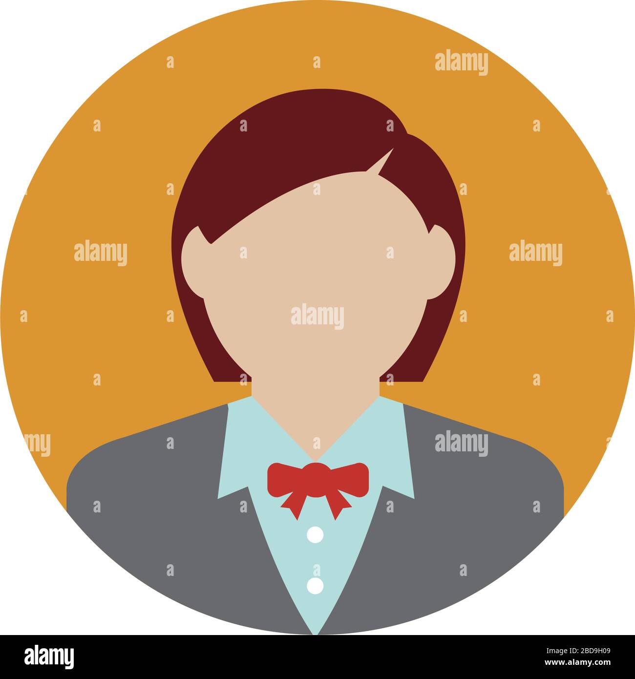 business woman avatar illustration Stock Vector Image & Art - Alamy