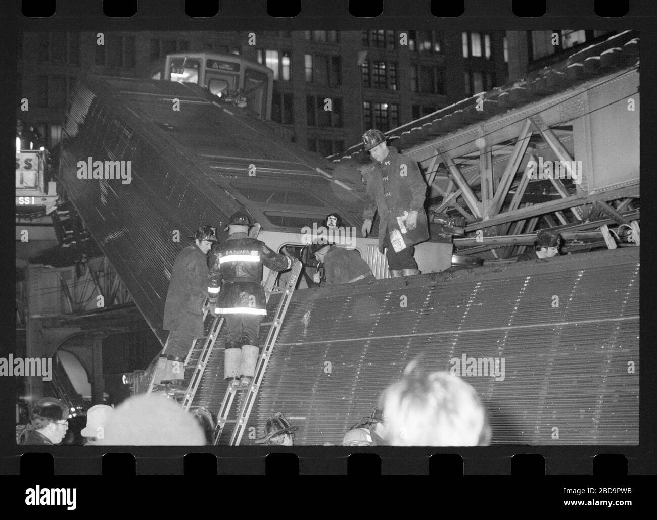 Railway crash investigation Black and White Stock Photos & Images - Alamy