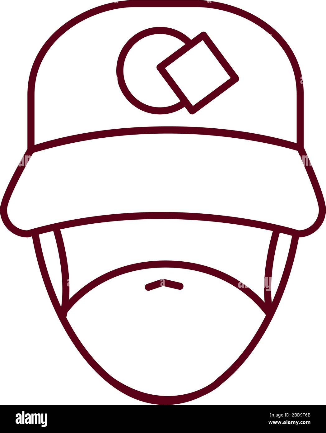 delivery man face with mouthmask and 