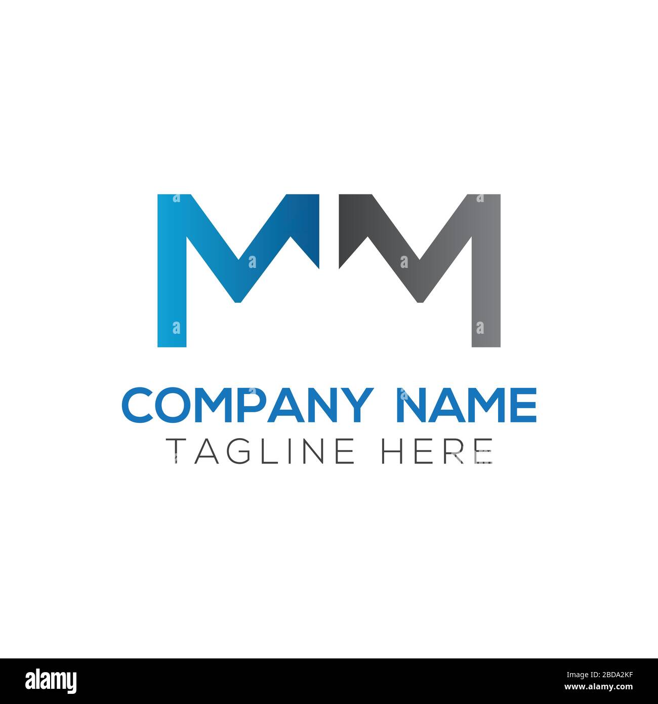 Letter MM Logo, creative mm m m signature logo for wedding
