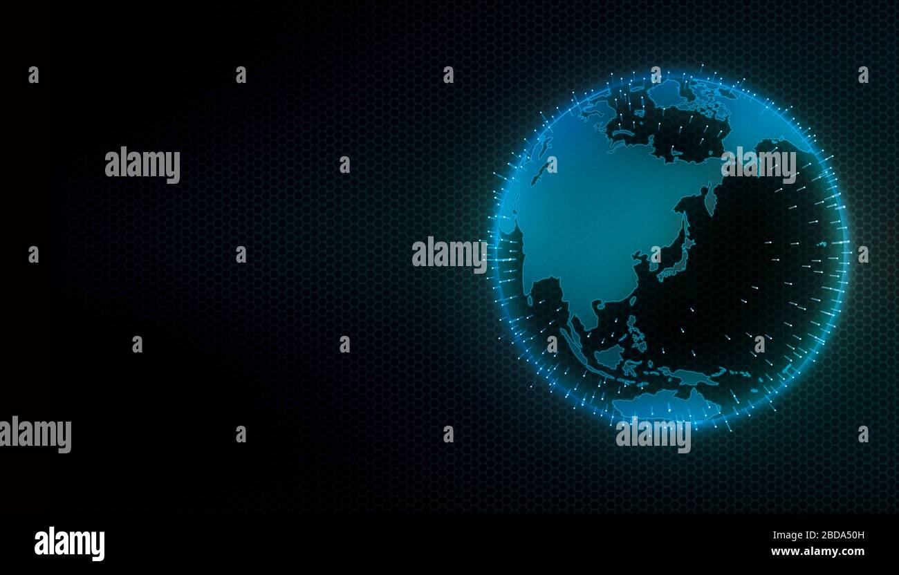 Global network / Internet / IT graphic image Stock Photo - Alamy