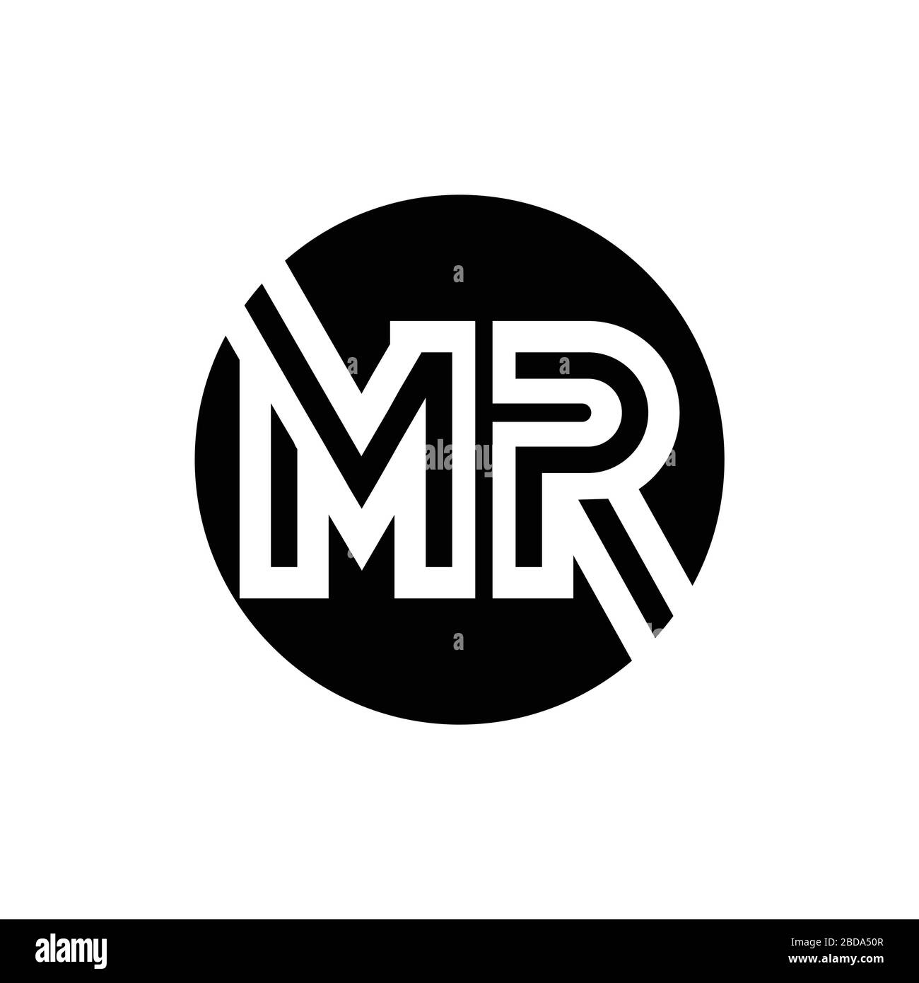 Letter mm logo Black and White Stock Photos & Images - Alamy