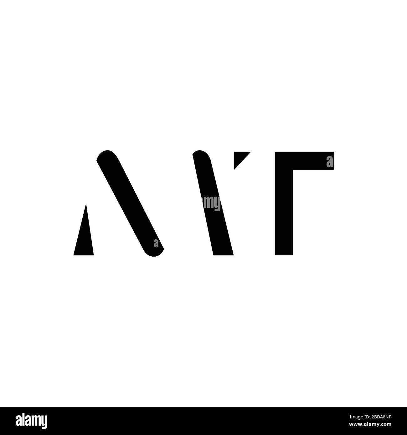 Initial MT letter Logo Design vector Template. Abstract Letter MT logo ...