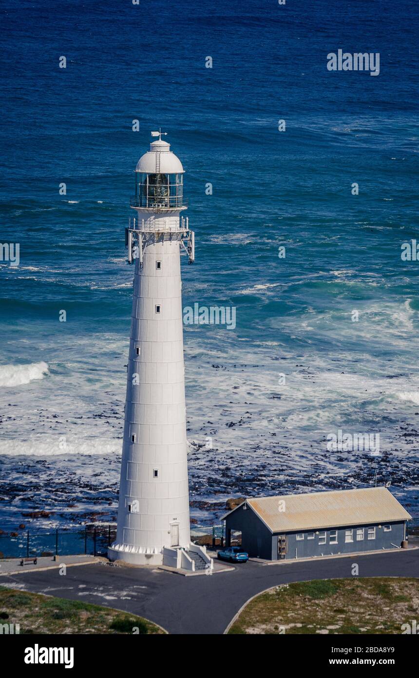 Slangkop lighthouse  Kommetjie Cape Town South Africa Stock Photo