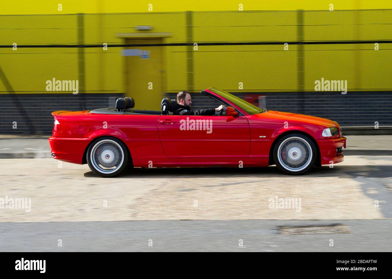 Alpina B3, BMW E46 3 Series based convertible Stock Photo