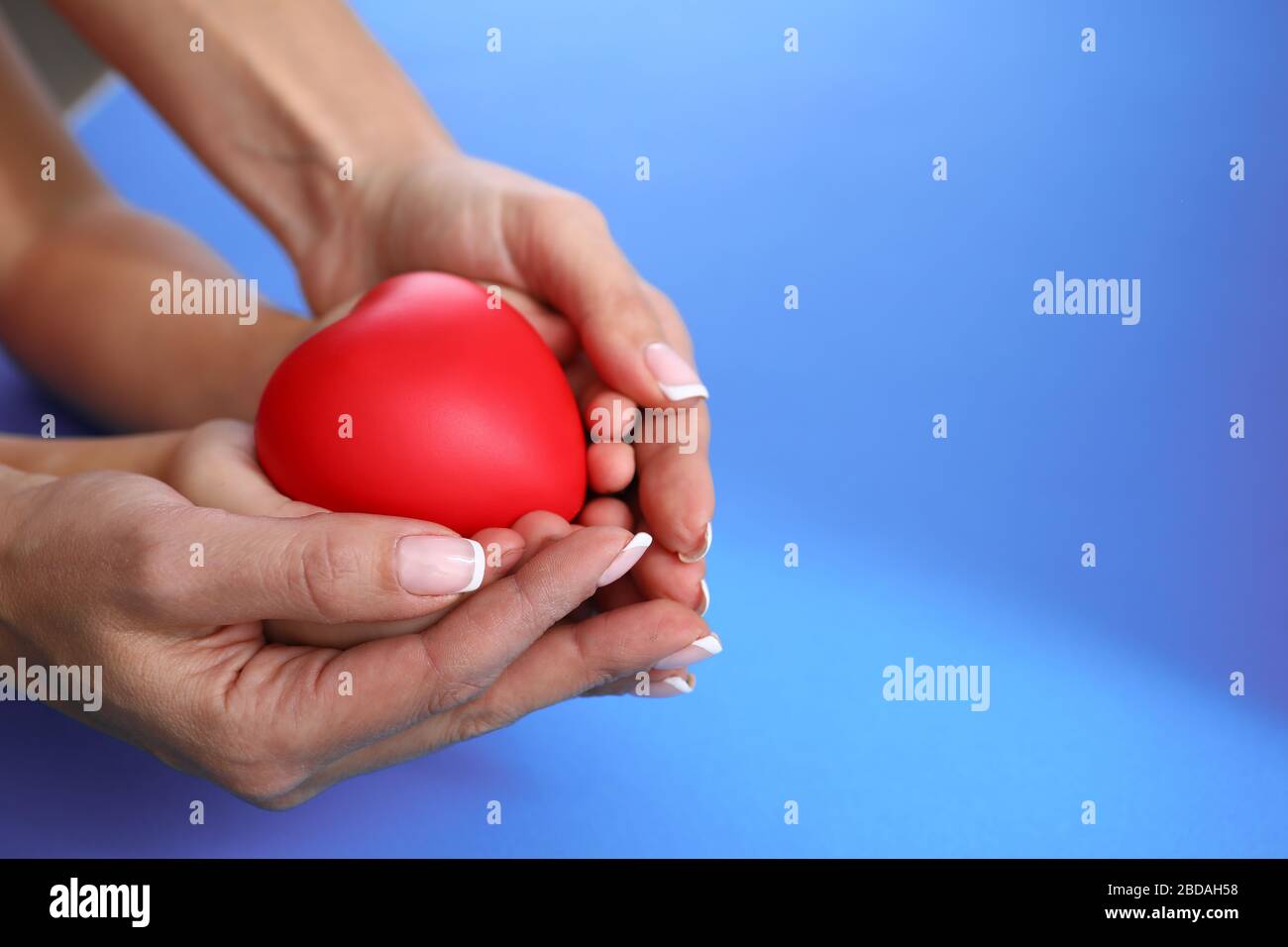 Symbol for health and cardiology Stock Photo