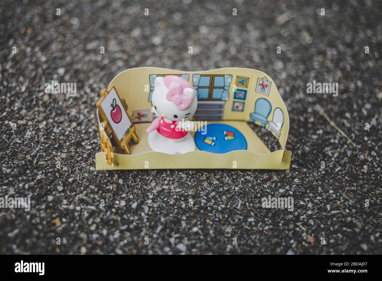 Kšln, 24.07.19: Hello Kitty Minifigur. Stock Photo