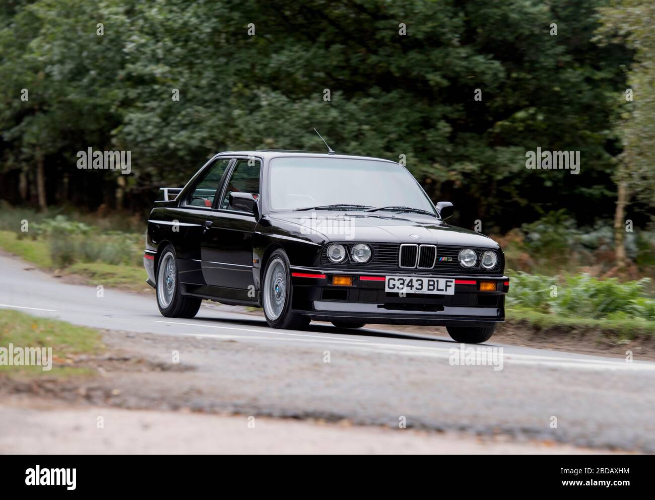 BMW E30 M3 classic super saloon from the 1980s Stock Photo - Alamy