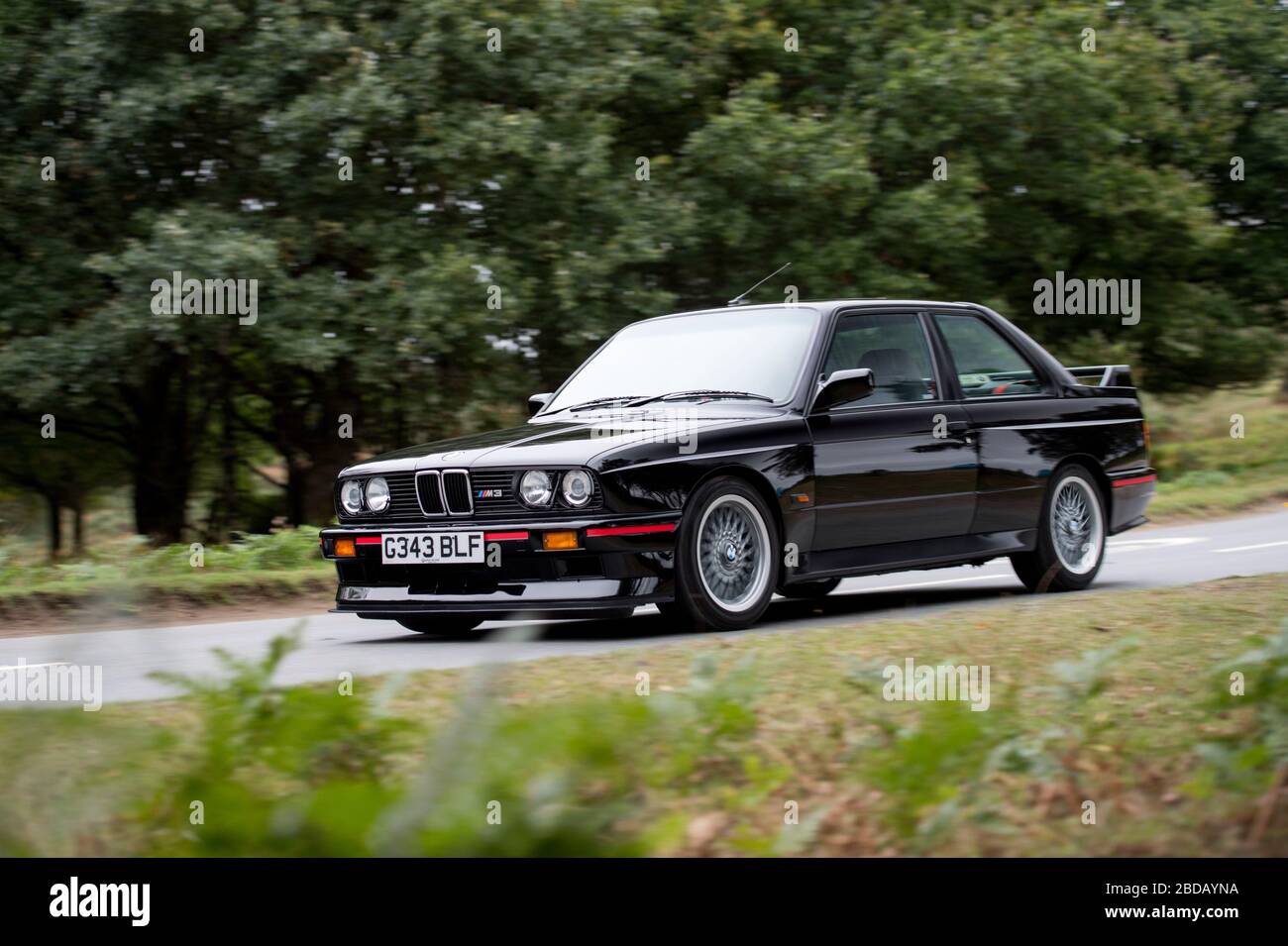 BMW E30 M3 classic super saloon from the 1980s Stock Photo - Alamy