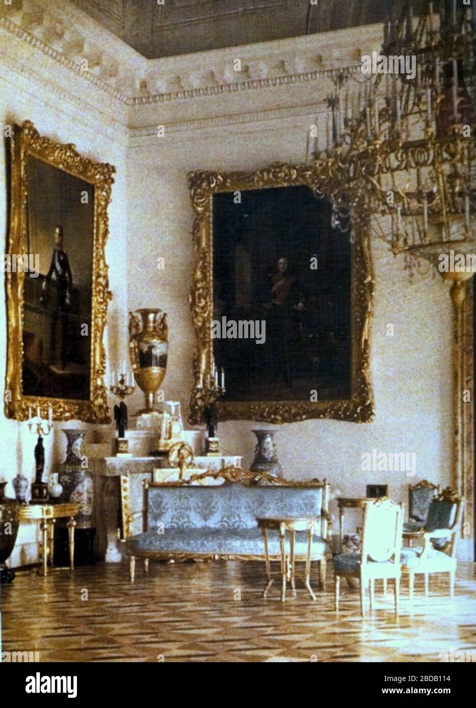 Александровский дворец в 1900-1917