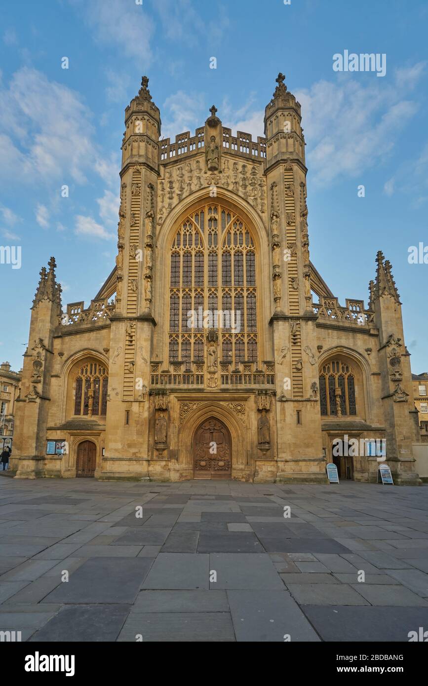Bath abbey in Bath Stock Photo - Alamy