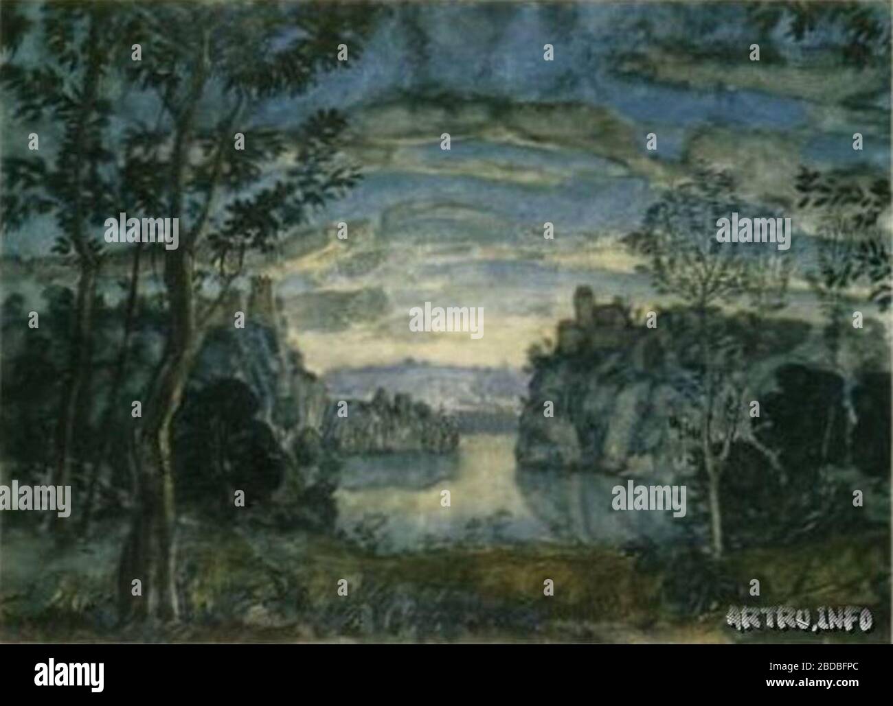Русский: Романтический пейзаж. 1908 г.; 1908; http://artru.info/il/63293/ar/2249/;  Konstantin Bogaevsky (1872–1943) Alternative names English: Konstantin  Fyodorovich BogaevskyРусский: Константин Фёдорович Богаевский Description  Russian painter Date of 