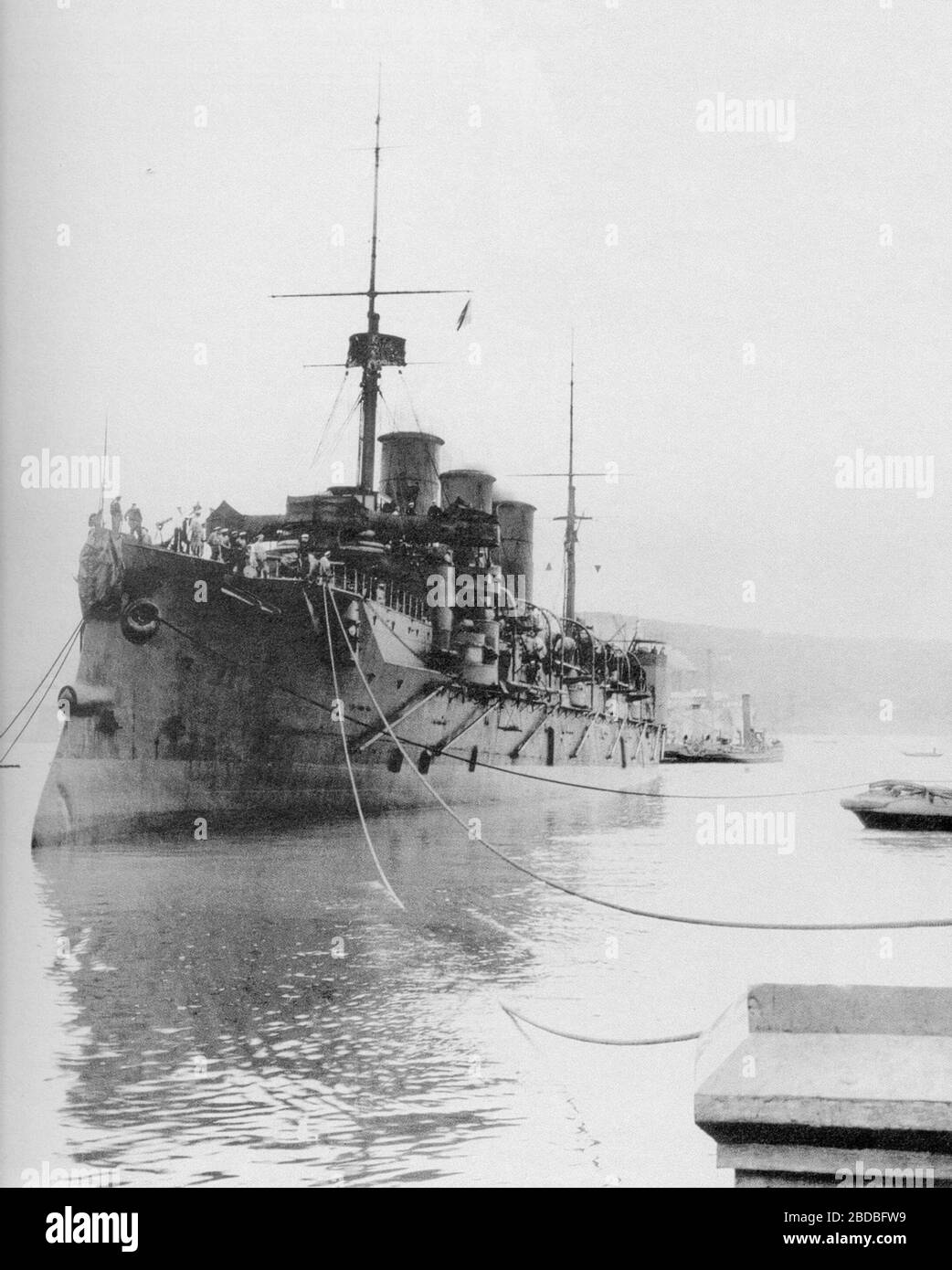 Russian cruiser bogatyr Black and White Stock Photos & Images - Alamy