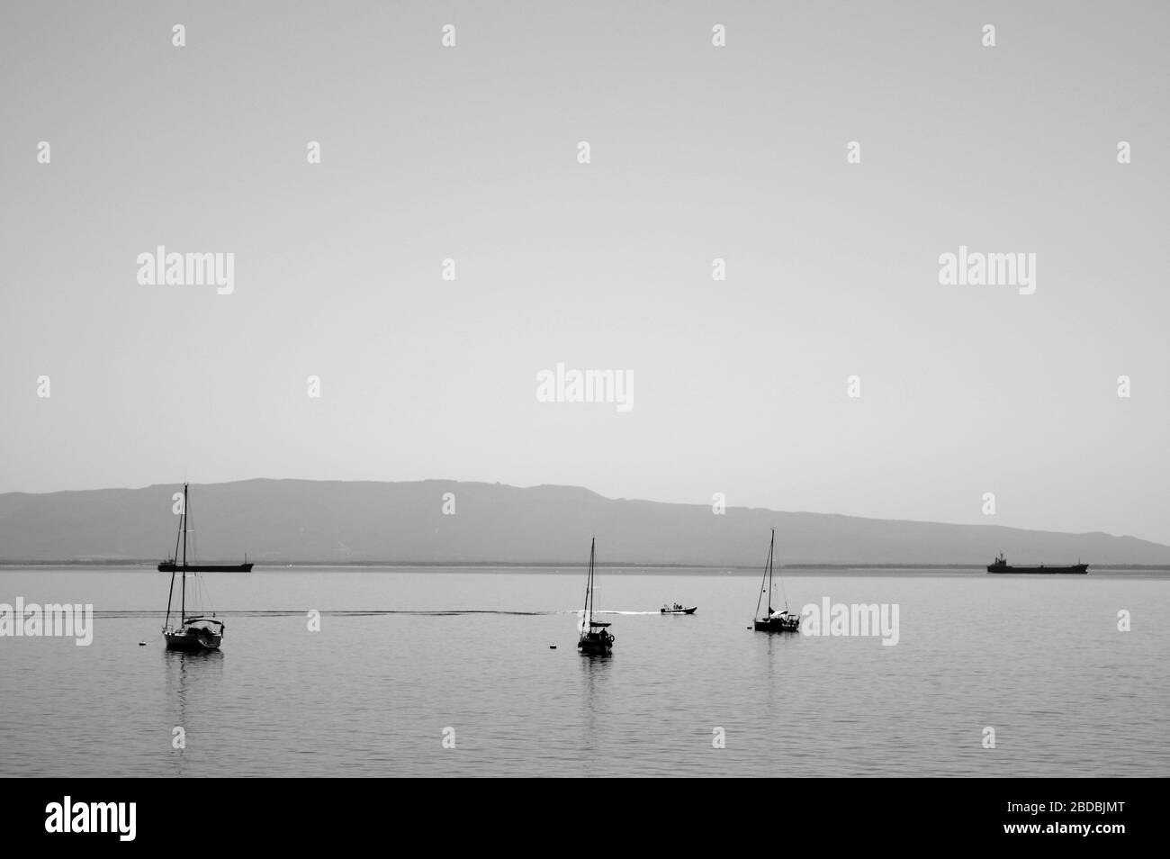 Beautiful sea on Sardinia, Italy Stock Photo