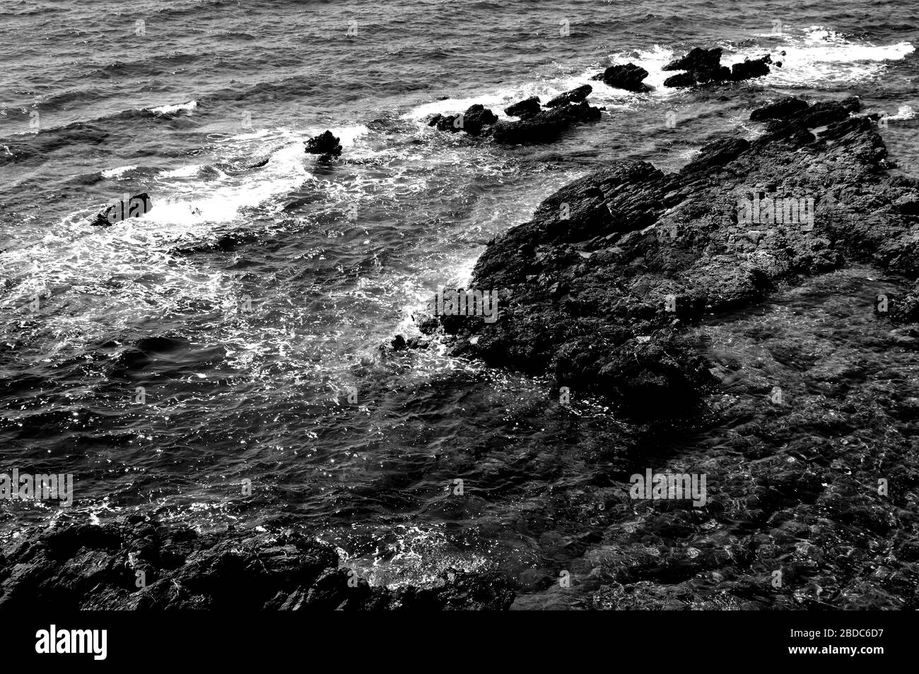 Beautiful sea on Sardinia, Italy Stock Photo