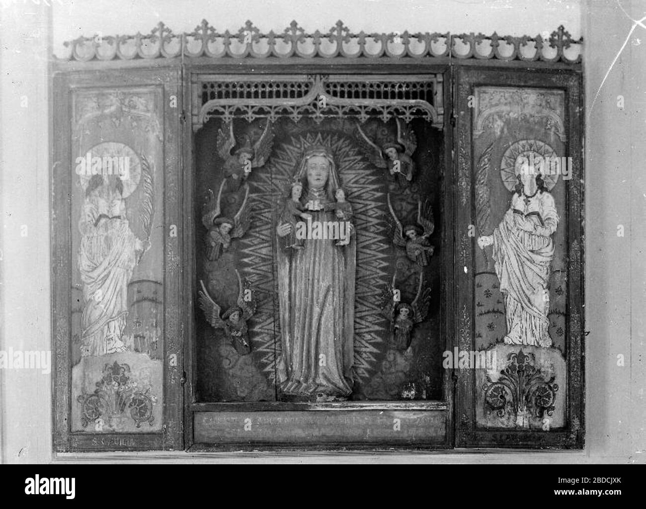 Eksharads Kyrka Altarskap 15 Anna Hallande Maria Och Jesusbarnet Pa Dorrarna Cecilia Och Katarina Unknown Dateunknown Date Helge Kjellin Kulturmiljobild Riksantikvarieambetet This File Was Provided To Wikimedia Commons By The Swedish Eksharads Kyrka Altarskap 15 Anna Hallande Maria Och Jesusbarnet Pa Dorrarna Cecilia Och Katarina Unknown Dateunknown Date Helge Kjellin Kulturmiljobild Riksantikvarieambetet This File Was Provided To Wikimedia Commons By The Swedish