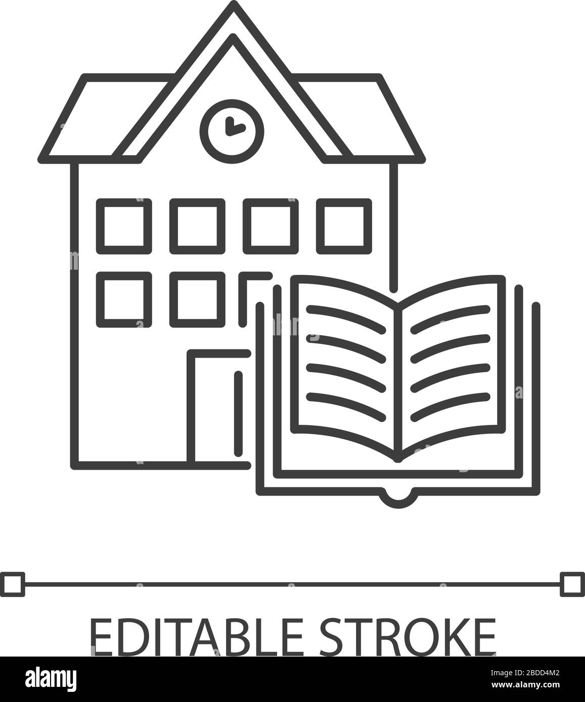 Library Building Icon