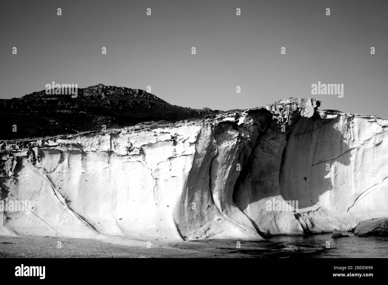 Huge grey rocks on the coast of the Mediterranean Sea in Sardinia ...