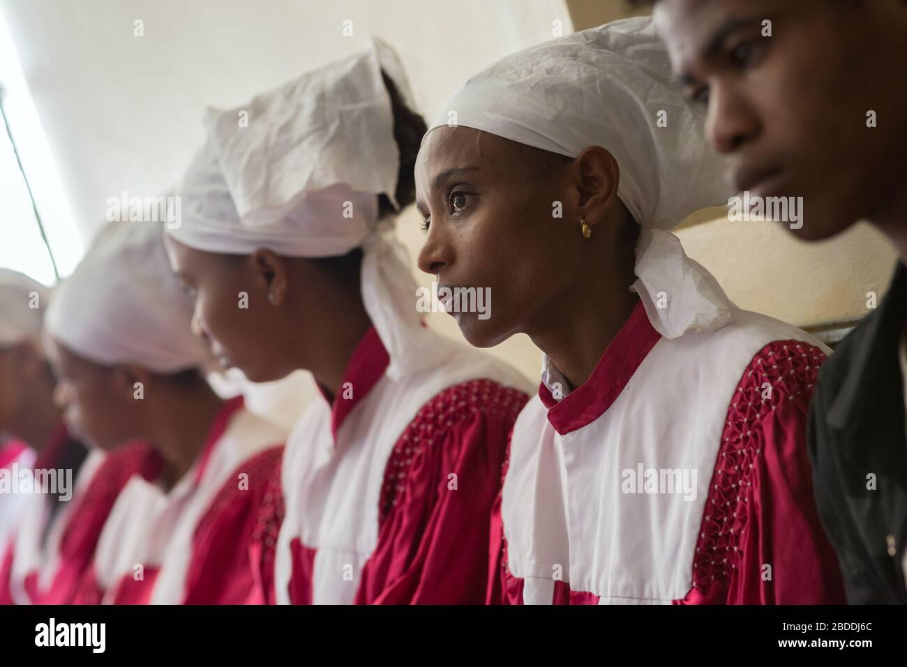 Christian women congregation interior hires stock photography and