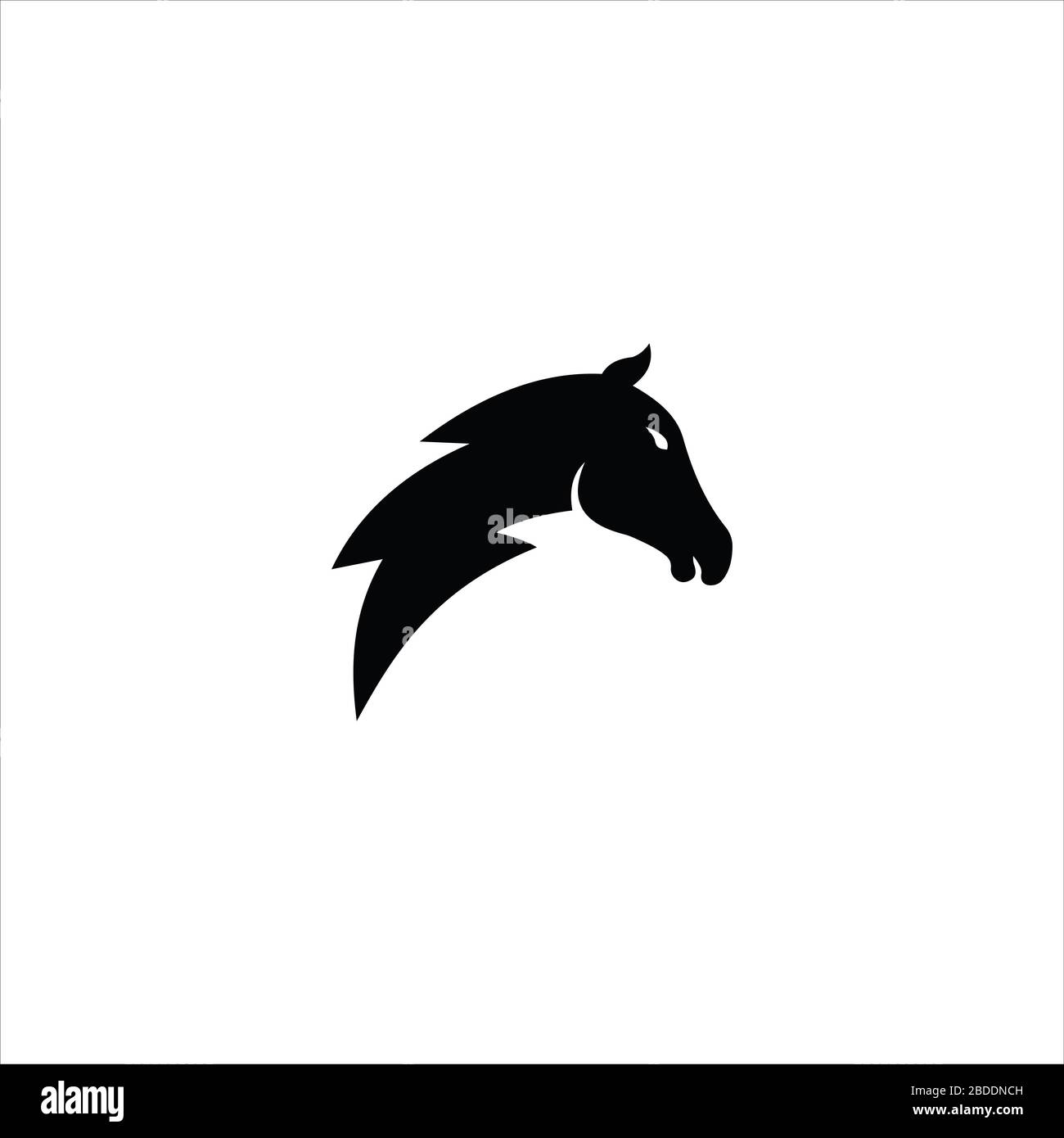 Animal horse logo vector design template Stock Vector Image & Art Alamy