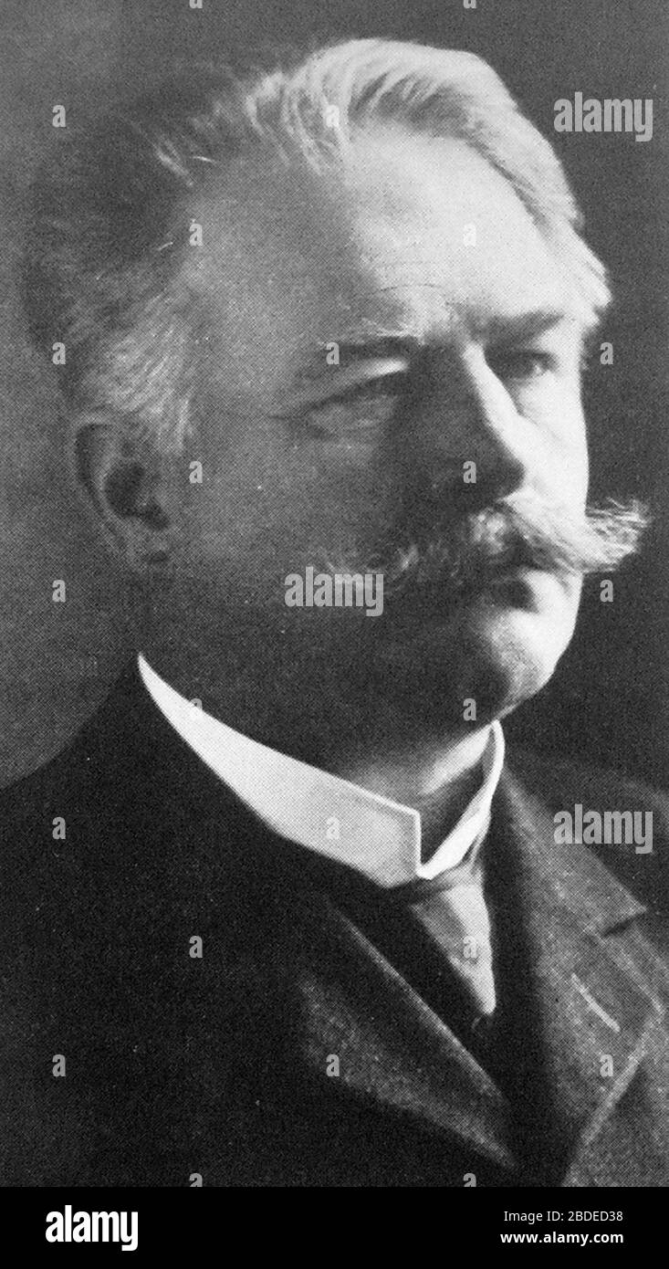 English: Picture of Hugo Hamilton, Swedish politician Svenska: Foto av Hugo  Hamilton, svensk politiker; Anders Isaksson, Per Albin, 2. Revolutionären.  Stockholm; Fotograf okänd Stock Photo - Alamy