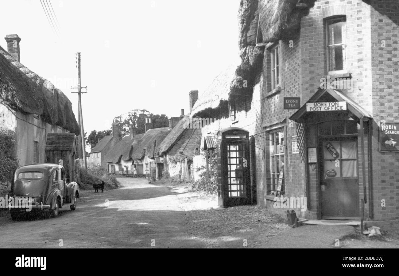 Moreton, the Post Office c1955 Stock Photo Alamy