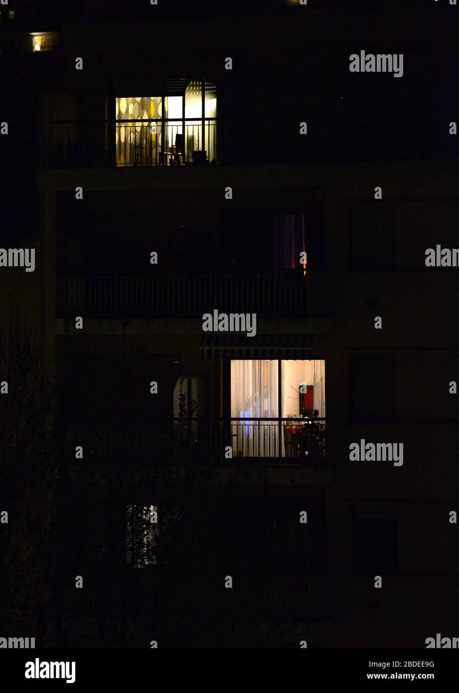 Quarantine in France Stock Photo Alamy