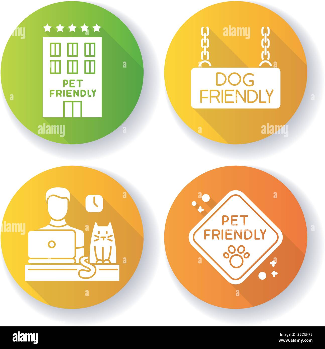 Long legged cats Stock Vector Images Alamy