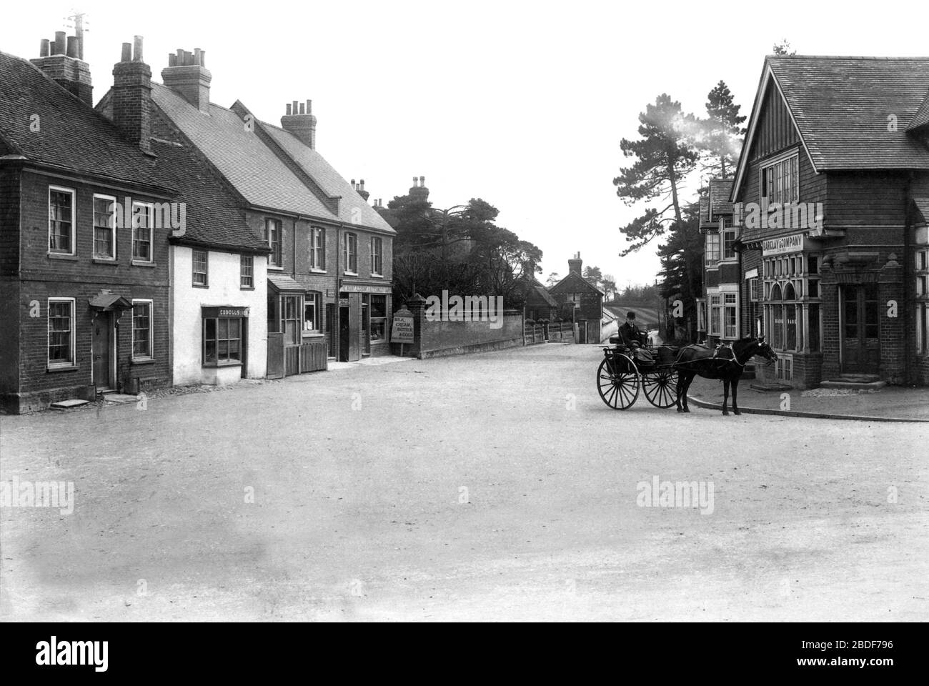 Bletchingley, Post Office 1911 Stock Photo Alamy