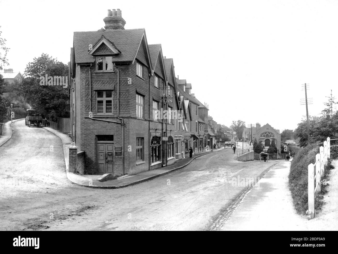 Haslemere, Kings Road 1909 Stock Photo Alamy