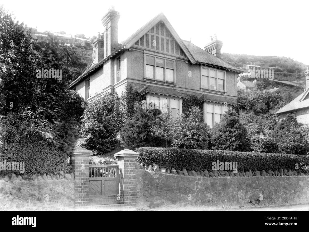 Great Malvern, Craeg Lea, Sir Edward Elgar's House 1904 Stock Photo Alamy