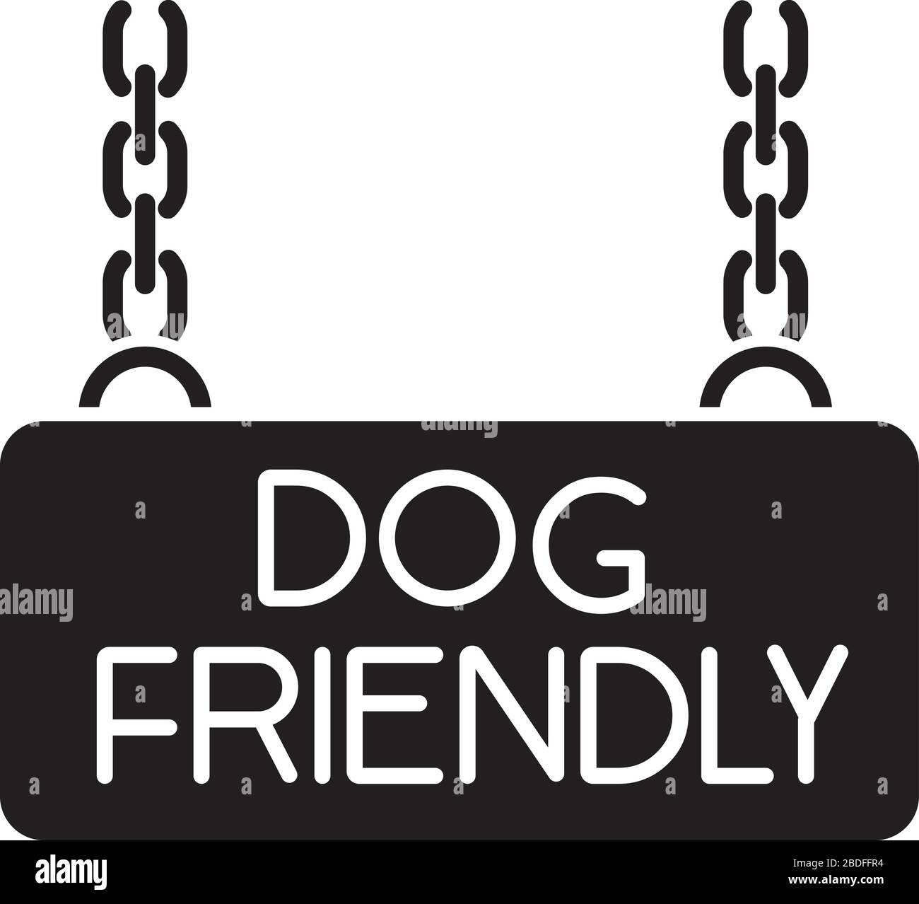 Dog friendly territory black glyph icon. Doggy permitted zone, puppies Domestic animals
