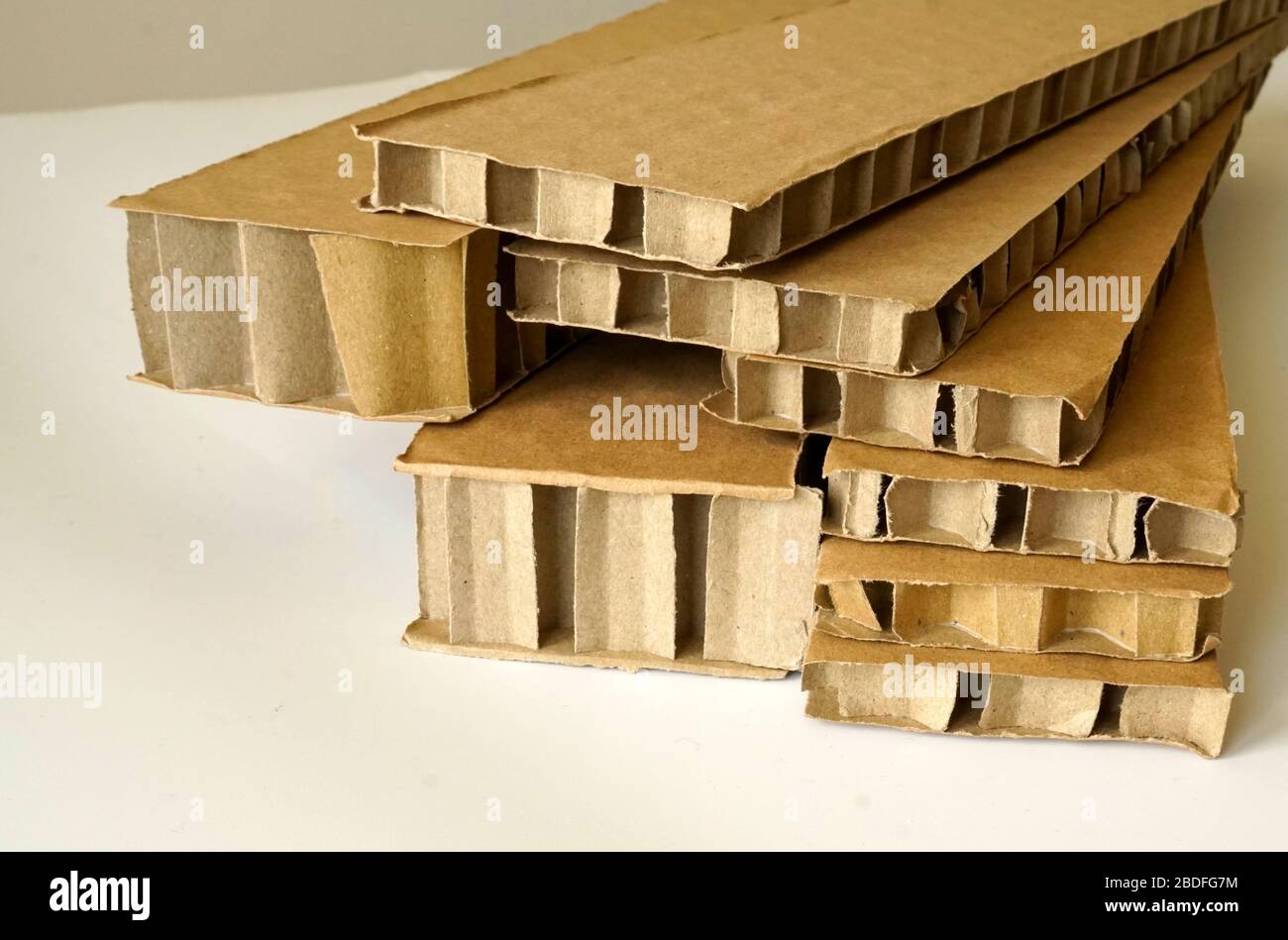 Corrugated cardboard Stock Photo by ©Olivier26 9147211
