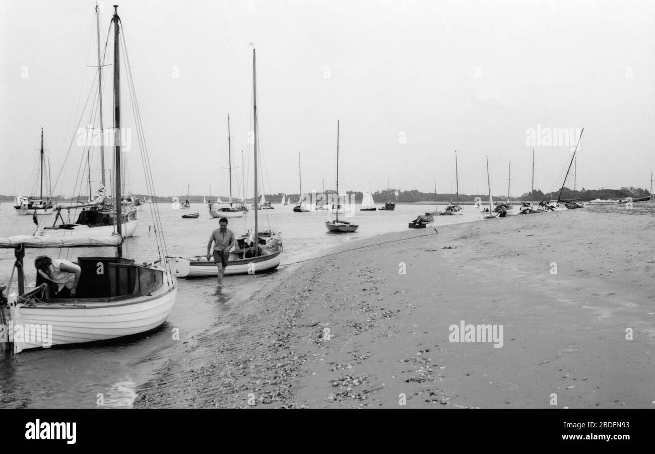 West Wittering, the Harbour 1963 Stock Photo Alamy