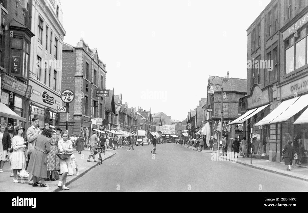 Worksop, Bridge Street c1965 Stock Photo Alamy