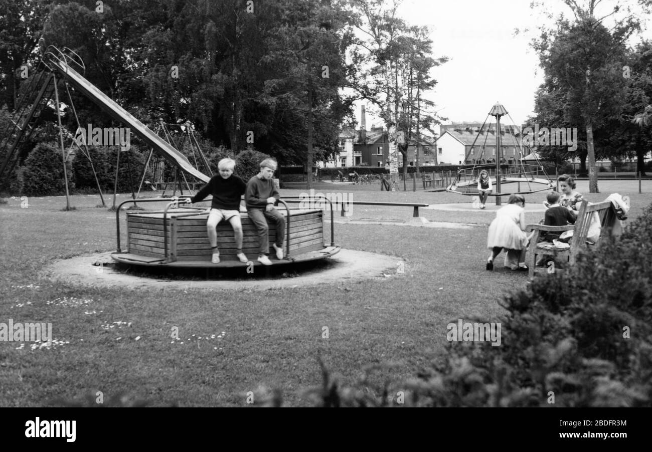 Children Playground 1960s High Resolution Stock Photography and Images