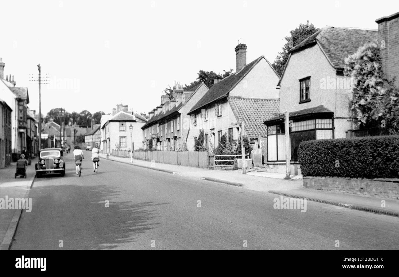 Chipping Ongar, the High Street c1950 Stock Photo Alamy