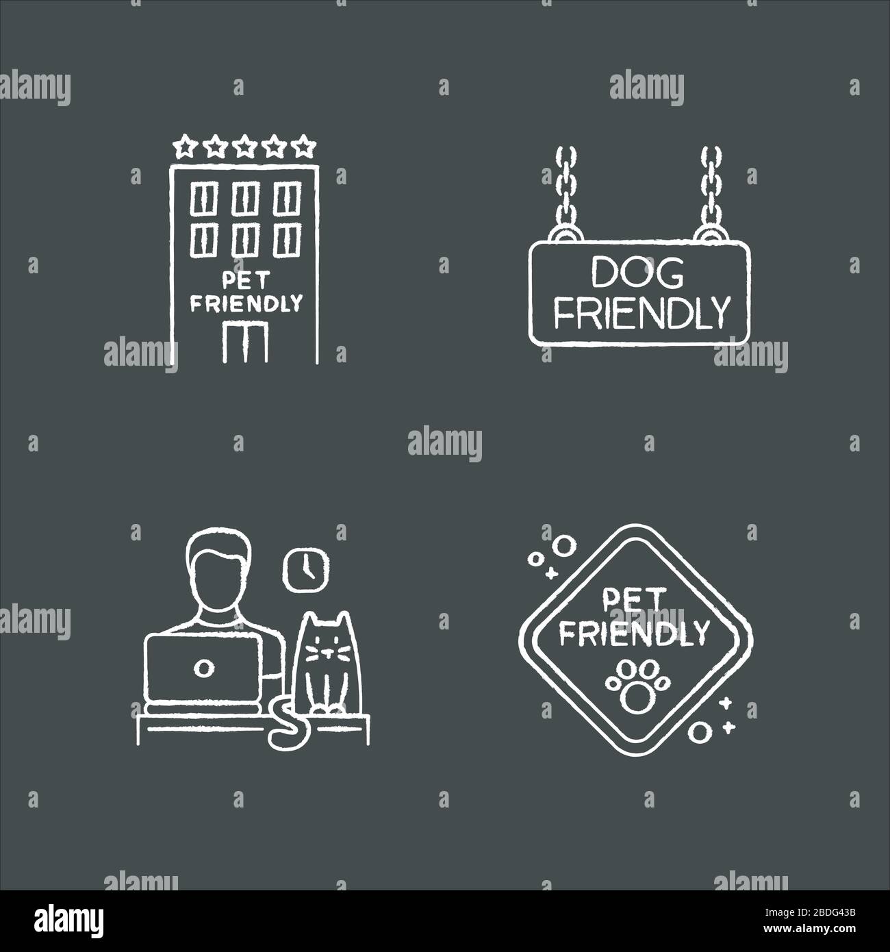 Four legged animals Stock Vector Images Alamy