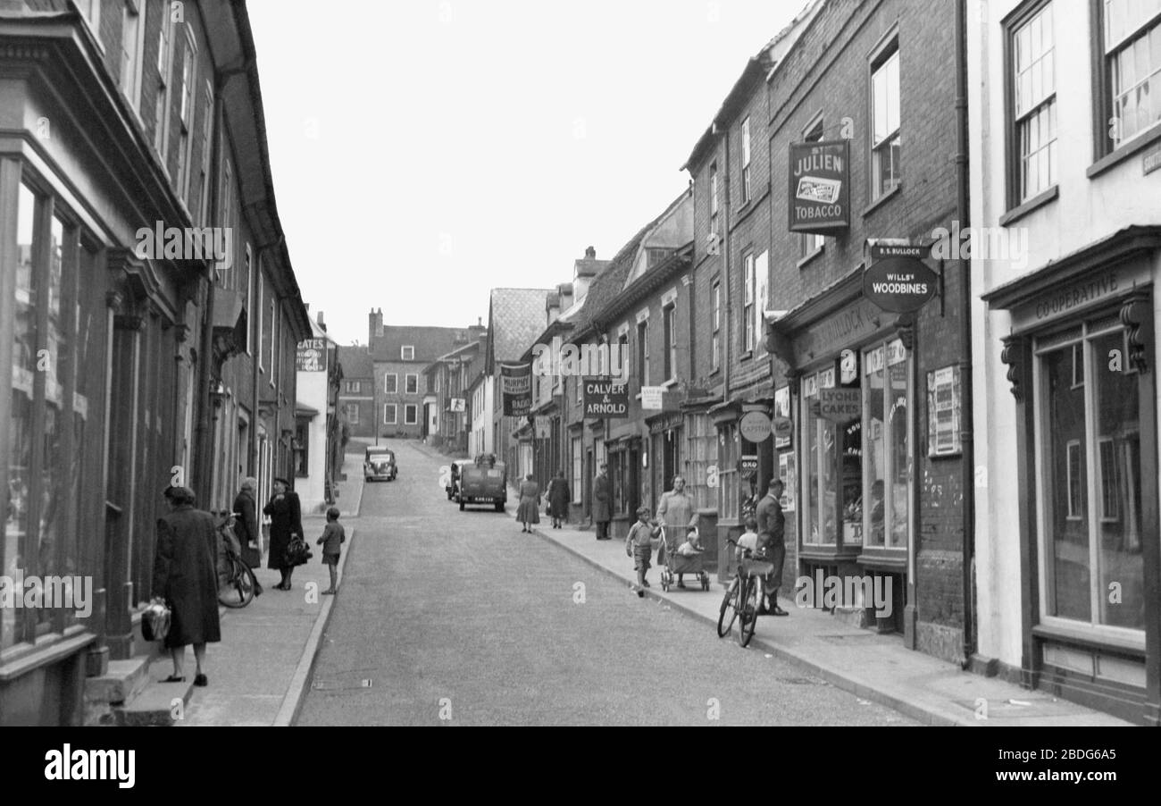 Manningtree, South Street c1955 Stock Photo Alamy