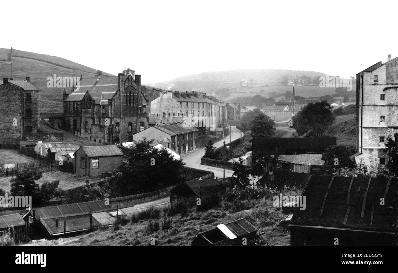 Helmshore, Station Road 1960 Stock Photo - Alamy